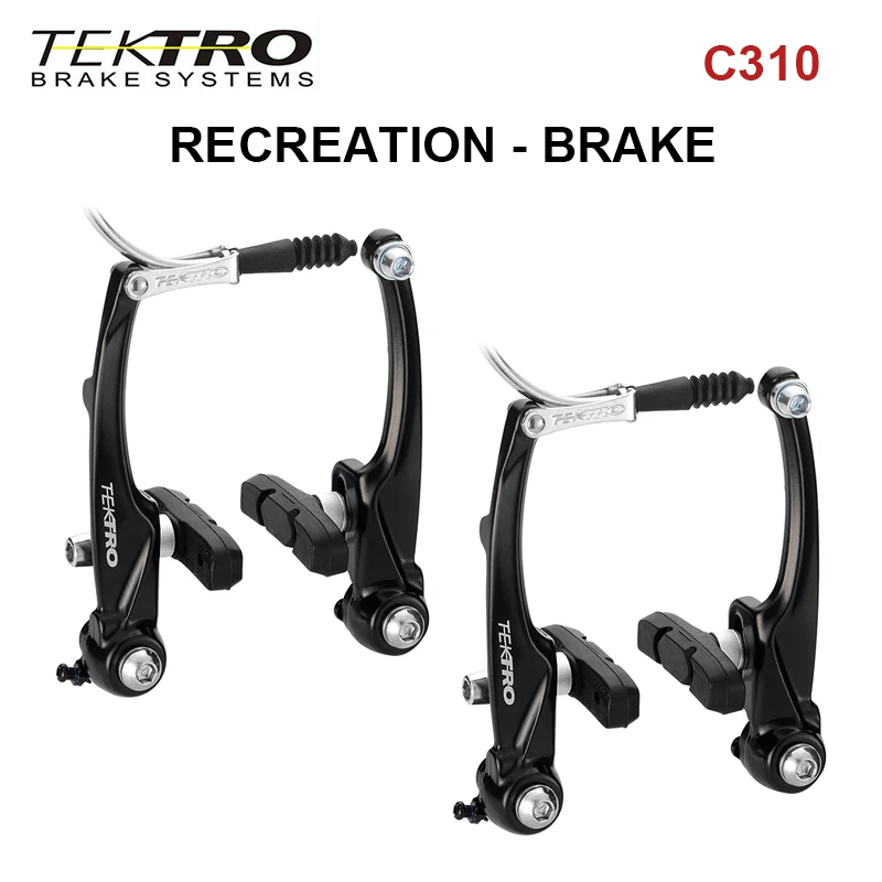 TEKTRO C310 Kerékpár Fék MTB Kerékpár BMX Cirkáló Lineáris Húzza V Féknyereg Szett fékbetétek Fék MTB Hidraulikus Fékek