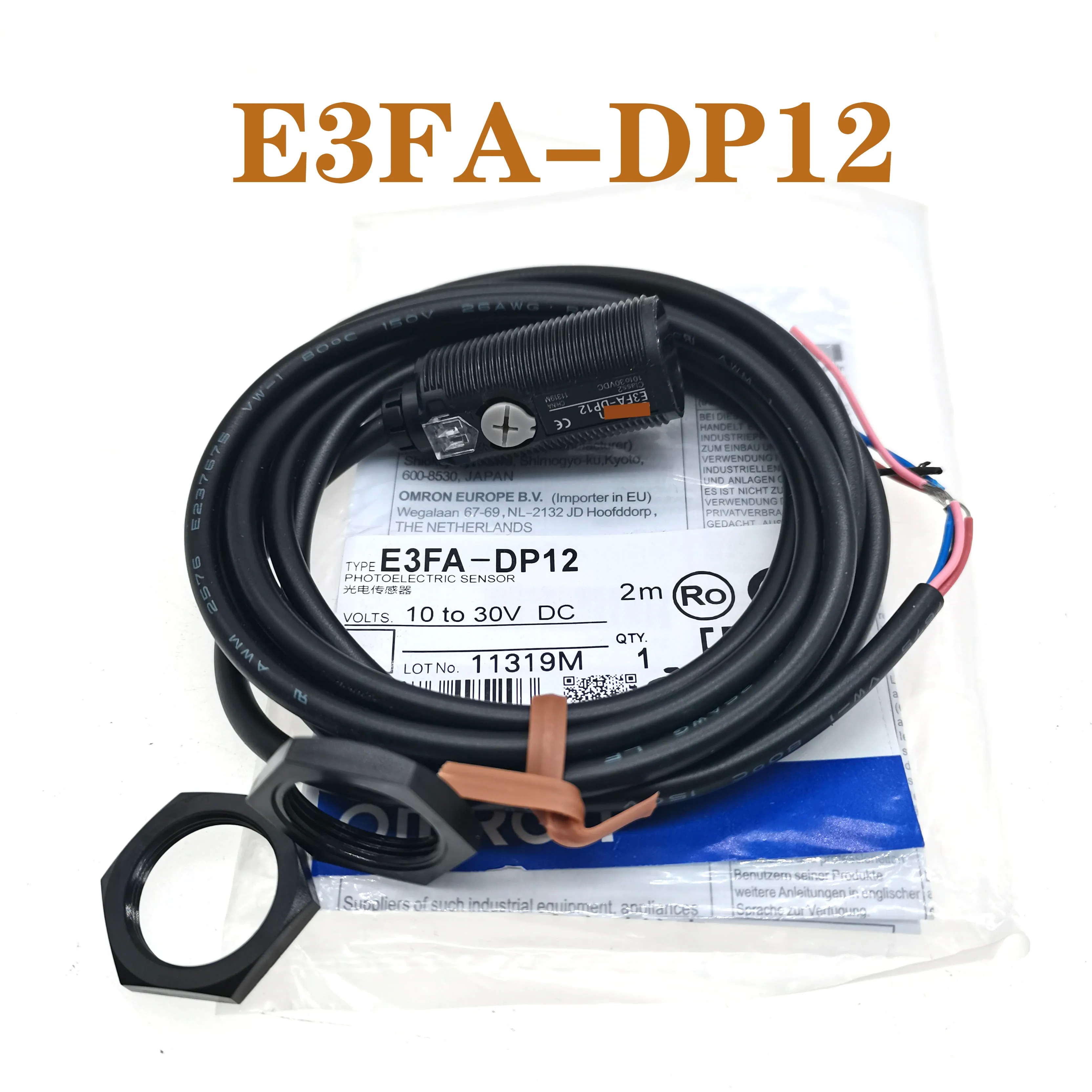 E3FA-DP11 / E3FA-DP12/E3FA-DP13/E3FA-DP14 vadonatúj, jó minőségű, fotoelektromos érzékelő