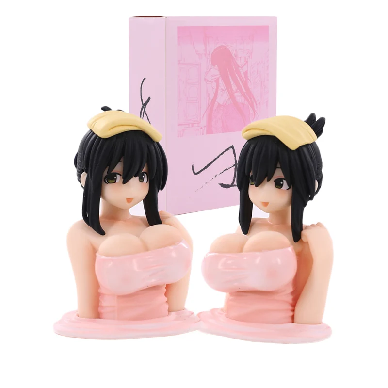 6cm Szexi Ábra Kurusu Kanako Cosplay Szexi Anime Lány PVC akciófigura Q Verzió Baba Modell Aranyos Mini Autó Dekoráció, Ajándékok, Játékok
