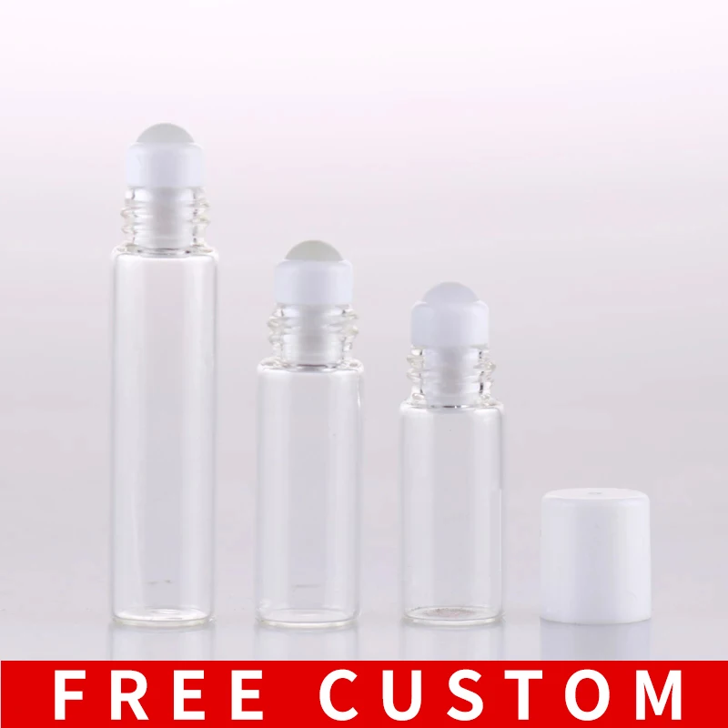 Nagykereskedelmi Üveg Parfüm Palack Roll Üres Kozmetikai Illóolaj Üveg Utazó Üveg Labda