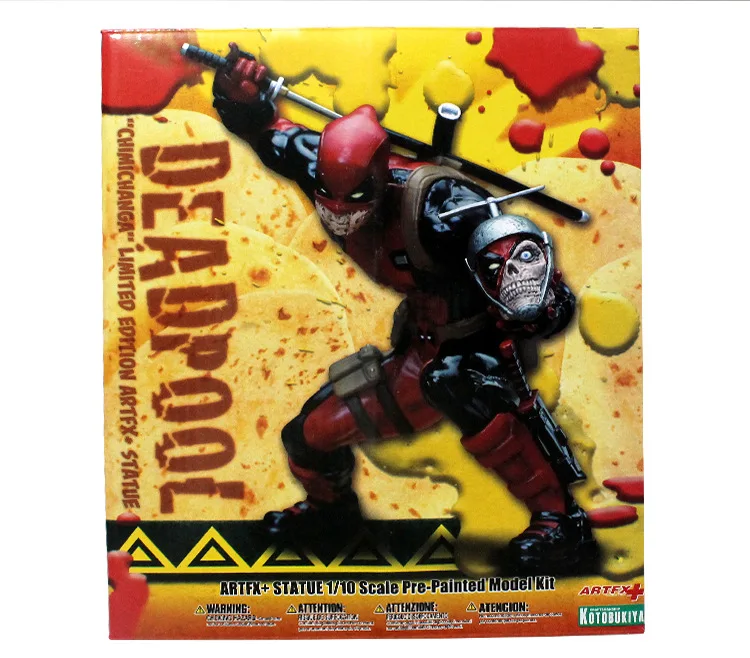 MARVEL Deadpool ARTFX + SZOBOR 1/10 Méretarányú PVC Ábra Gyűjthető Modell Játék 14 cm Kép 4 