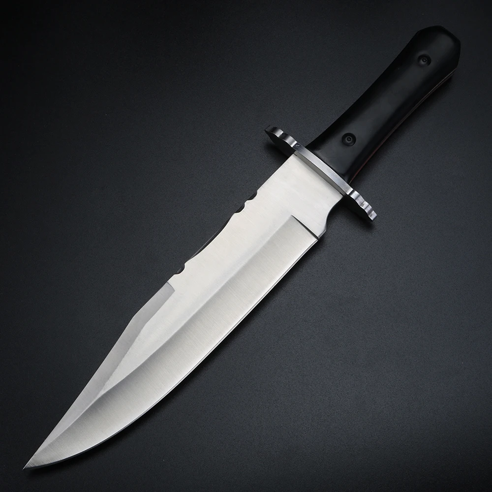 XUAN FENG nagy teljesítményű integrált keel rövid kés, kerti kés kemping vadászkés magas keménységű fix kés, penge