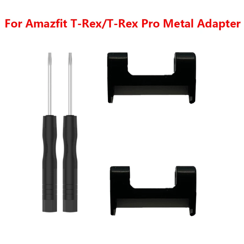 A Amazfit T-Rex T-Rex Pro 22mm Heveder Adapter Fém, Rozsdamentes Acél Fül Csuklószíj Csatlakoztatása Csavarhúzó Smart Óra Tartozékok