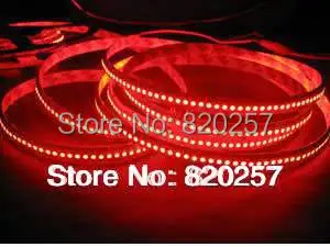 Ingyenes Szállítás Piros Szín 5m Tekercs 24v 3528 SMD 240leds/M LED Szalag Világítás Sorban Beltéri Használatra