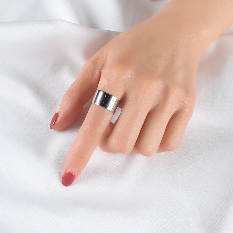 Bijoux Hölgyek Új Kör Gyűrűk Nők Ajándékok Régi Nagy Állítható Méretű Gyűrű Luxus Ékszerek