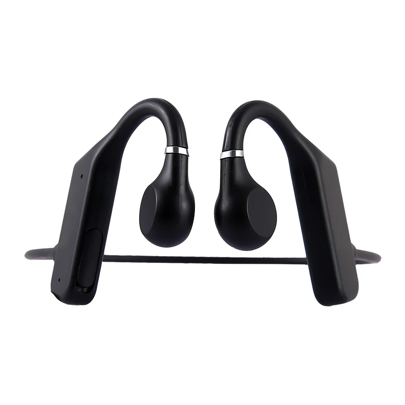 Csontvezetéses Fejhallgató sztereó Bluetooth-kompatibilis Vezeték nélküli Fülhallgató Szabadtéri Sport Fülhallgató zajcsökkentés Fülhallgató