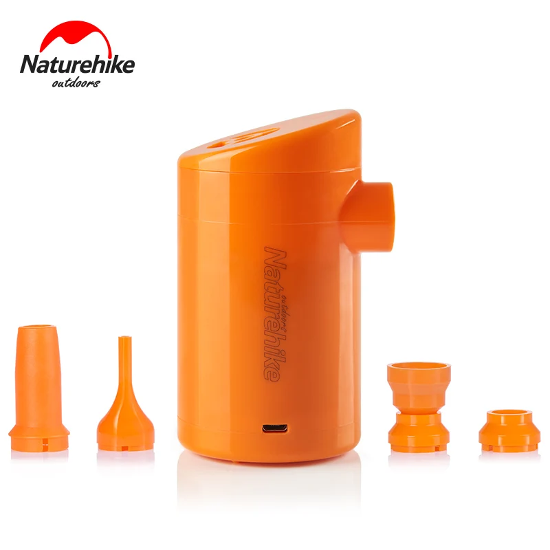 Naturehike Mini Újratölthető Pumpa USB Hordozható Alszik Pad Kemping Felfújható Matrac Tábori Ágy, Párna Utazás NH17C100-B