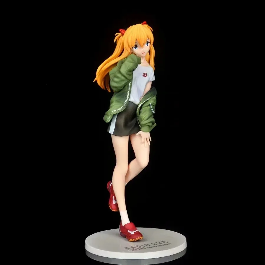 Anime Asuka Langley Soryu 2021 Ver PVC akciófigura Gyűjthető Modell Baba Játék 25cm Kép 3 