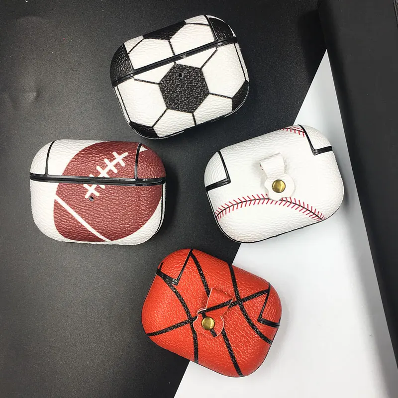 Egyedi, Kosárlabda, Baseball Design Fülhallgató Esetében Airpods 3 2021 Ütésálló Védőtok Apple Airpods 1 2 Pro Borító Kép 2 