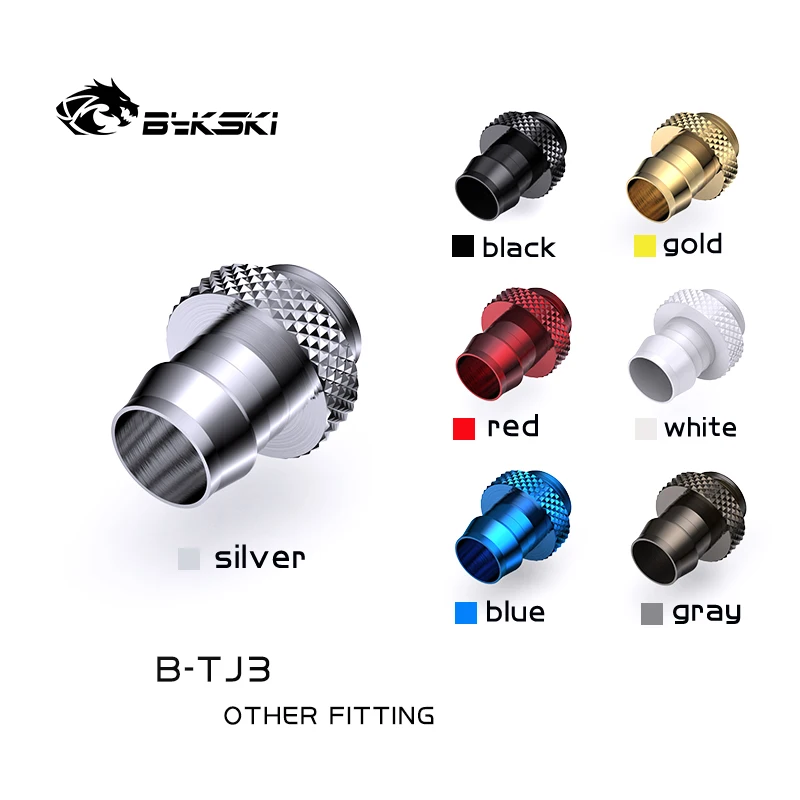 Bykski B-TJ3,G1/4, Puha Cső Felszerelése 10x13mm/10x16mm/13x19mm Cső, Tömlő,PC vízhűtés-Csatlakozó,Több Színben Kép 0 
