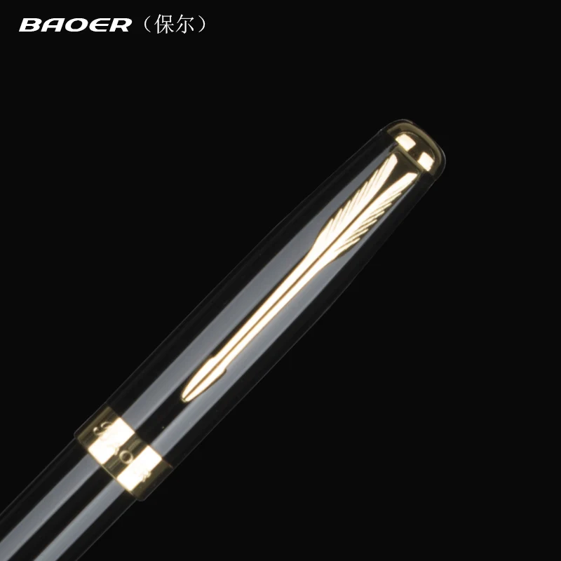 Baoer 388 Kiváló Minőségű Fekete Kalligráfia toll 1.0 mm Nib töltőtoll Iskolai & Business Álló tinta, toll Kép 1 