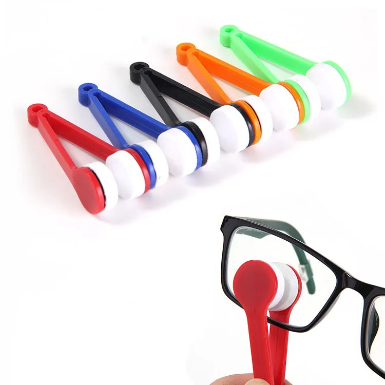 3pcs/sok Nap Szemüveg Szemüveg Mikroszálas Szemüveg Tisztító Kefe, Tisztító Eszköz Random Színes Napszemüveg Tisztítás törölje le