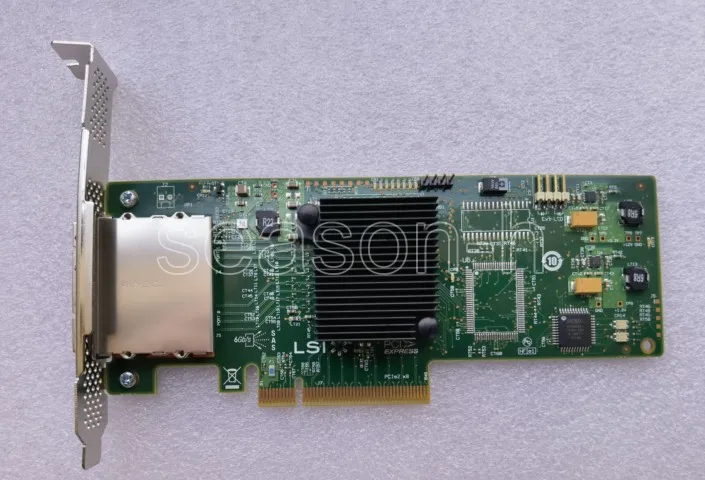 LSI SAS 9200-8e 8-Port JBOD 6 gb/s DUAL PORT SAS+SATA PCI HBA