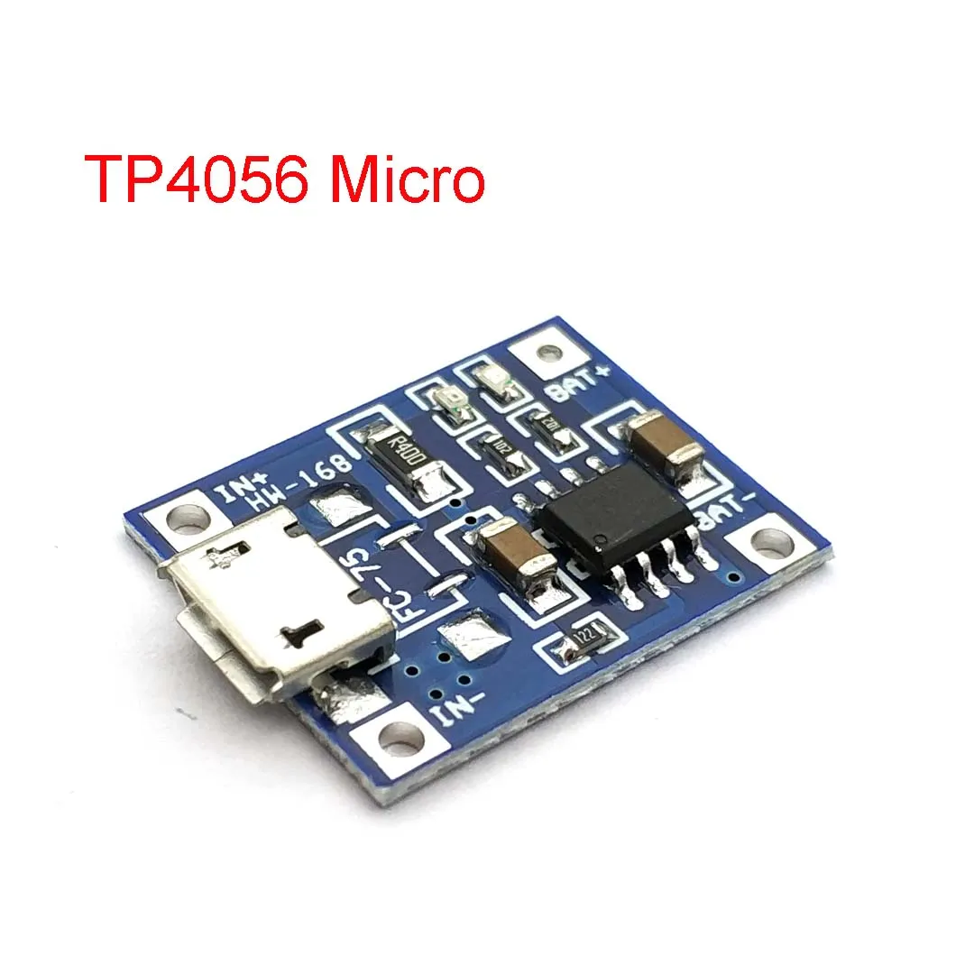 1A Micro USB-s 18650 Lítium Akkumulátor Töltés Fedélzeten Töltő Modul+Védelem, Dual Funkció TP4056