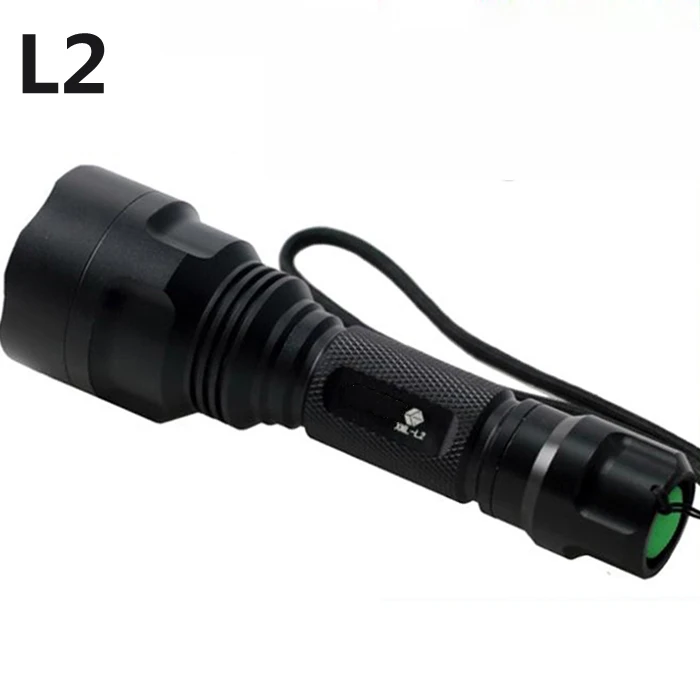 USB Újratölthető Led-es Zseblámpa XML-T6 XML L2 Q5 Vízálló 5 Mód 18650 Akku Taktikai Zseblámpa Vadászni, Kempingezni, Kerékpározás Kép 3 