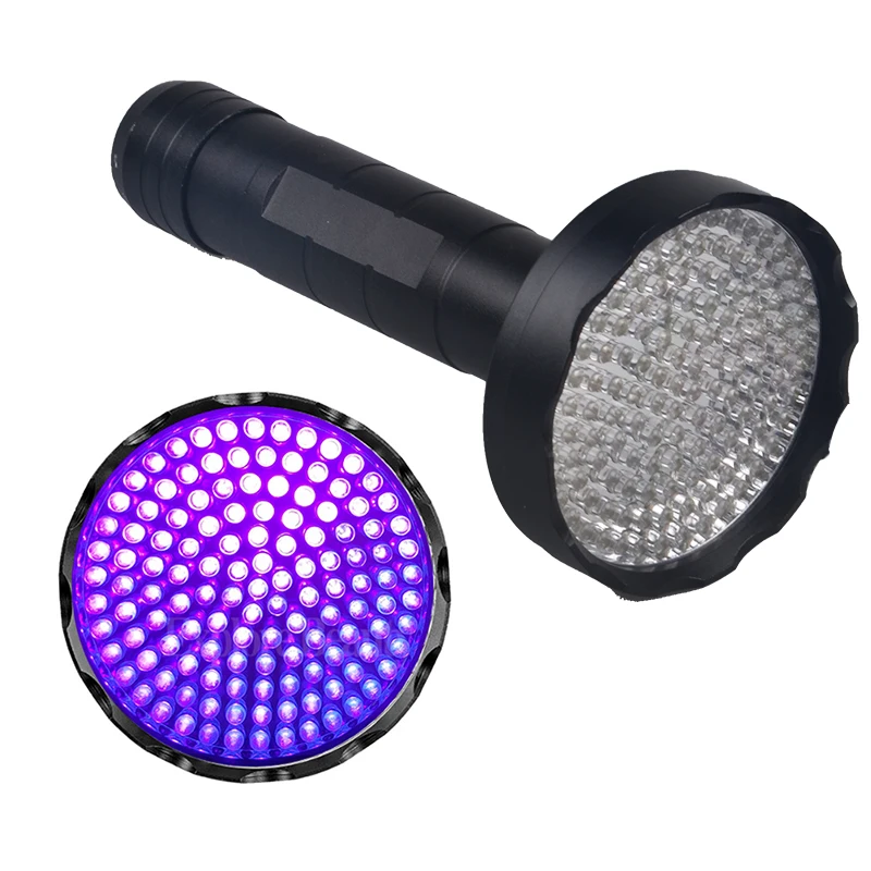 395nm 128 LED-es UV fényű Lámpa Fekete Fény Kiváló Minőségű Uv-Alumínium UV Lámpa Pet Vizelet Érzékeli