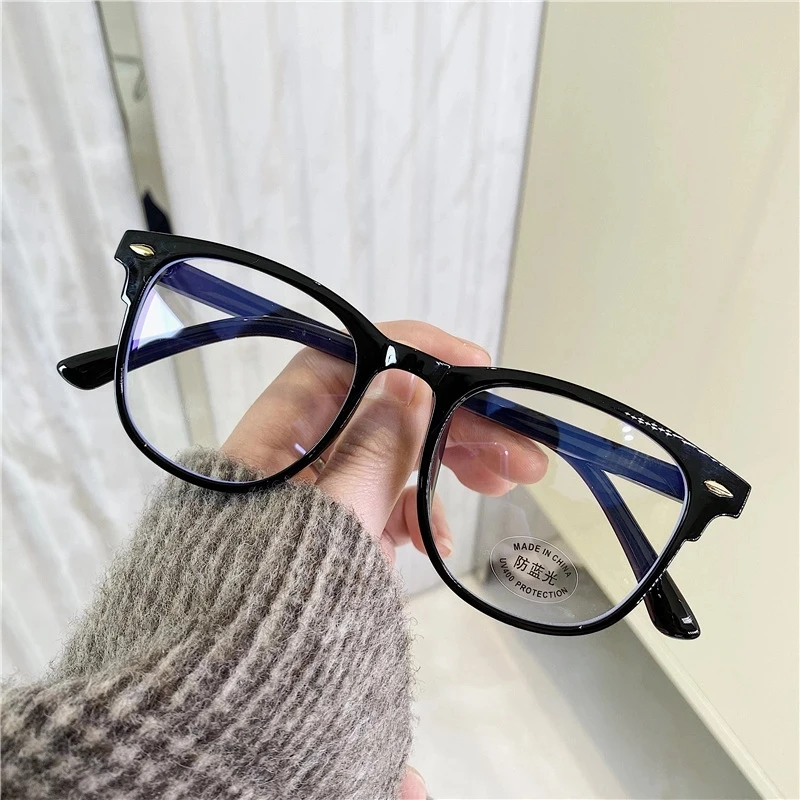 Új Anti Kék Fény Ray Rövidlátás Szemüveg Vintage Olvasó Szemüveg Nők Férfiak Számítógépes Szemüveg Dioptria Gafas -1.0 -1.5, Hogy -6.0