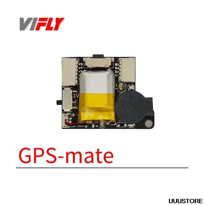 VIFLY GPS-Haver 3,7 V 50mAh LIPO Kizárólagos Hatalom Modul, Beépített Elveszett Drón Riasztó 26X20X8mm a GPS BN180 BN220 BN880 BN280