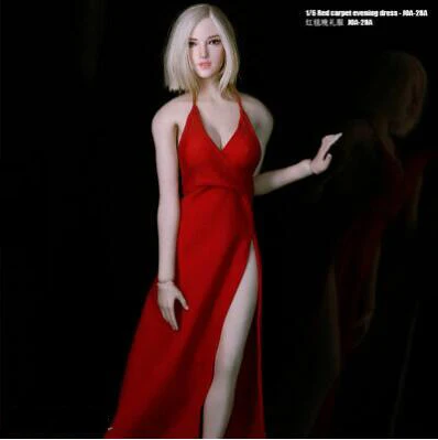 Raktáron 1/6 ruházat modell ruhát a vörös szőnyegen, estélyi ruha 12 inch akciófigura tartozékok Kép 0 