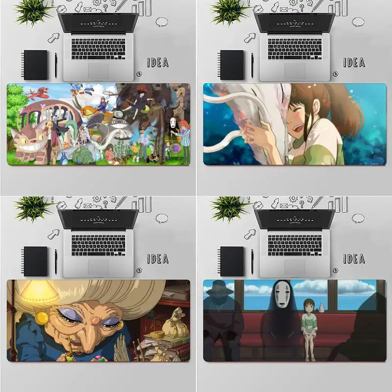 Zororong Anime Studio Ghibli chihiro szellemországban Egér Pad asztal Szőnyeg PC, Laptop, Számítógép IPAD Notebook Gumi Nagykereskedelmi Mat Kép 0 