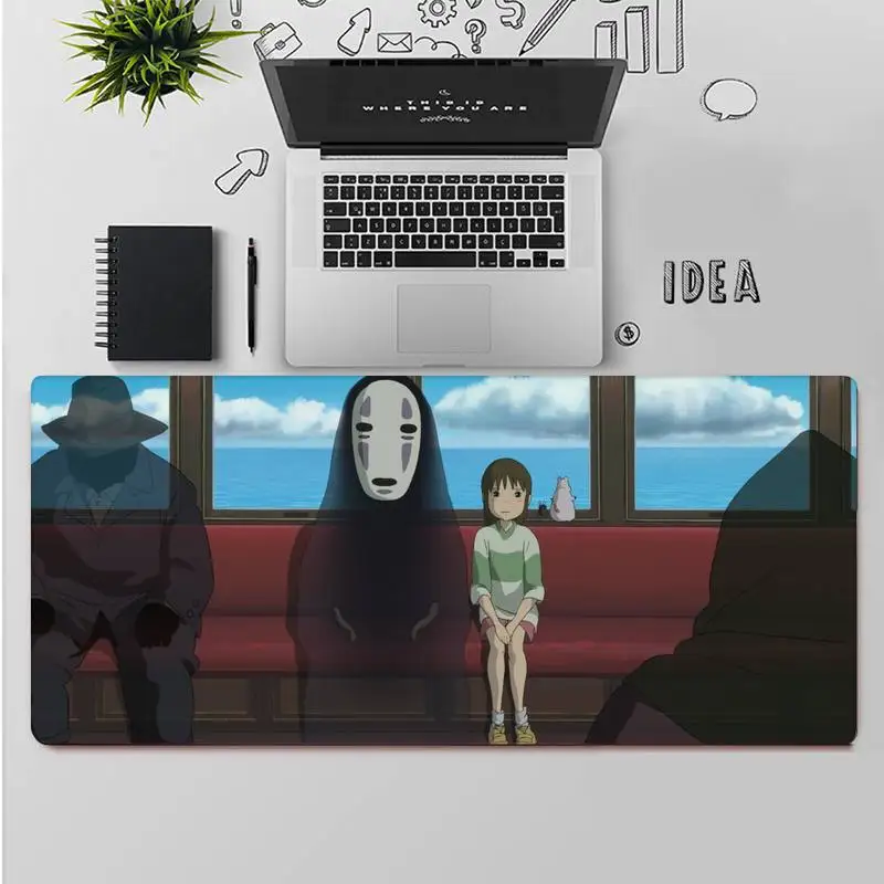 Zororong Anime Studio Ghibli chihiro szellemországban Egér Pad asztal Szőnyeg PC, Laptop, Számítógép IPAD Notebook Gumi Nagykereskedelmi Mat Kép 4 