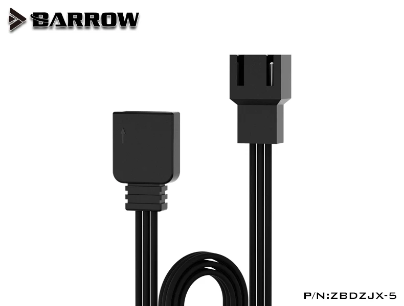 Barrow 5V-os RGB Alaplap lámpa vezérlés tágulási adapter kábel / 3Pin fejléc LRC2.0 ZBDZJX-5
