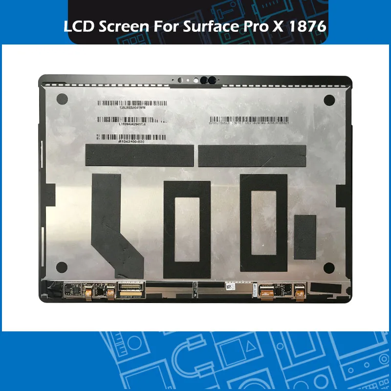 Új Táblagép Teljes LCD Közgyűlés A Microsoft Surface Pro X 1876 LCD Kijelző érintőképernyő Digitalizáló Szerelvény Csere