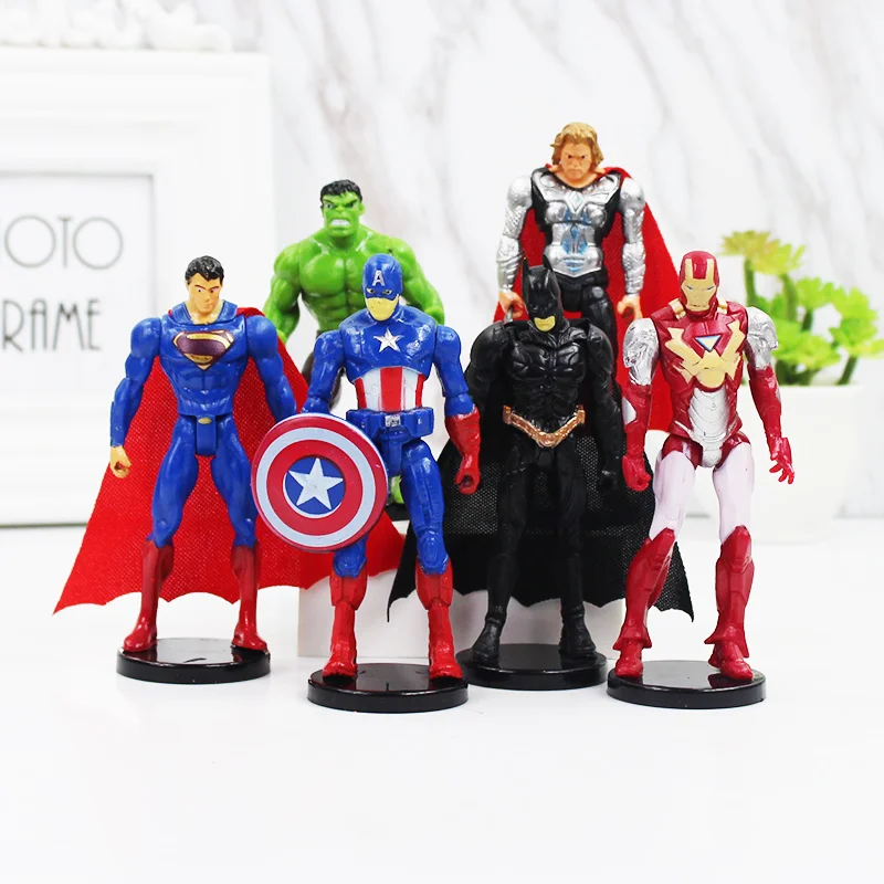 Marvel Avengers szuperhős Végtelen Háború vasember, Hulk Amerikai Kapitány, Thor Szuper Hősök Figurák Játékok