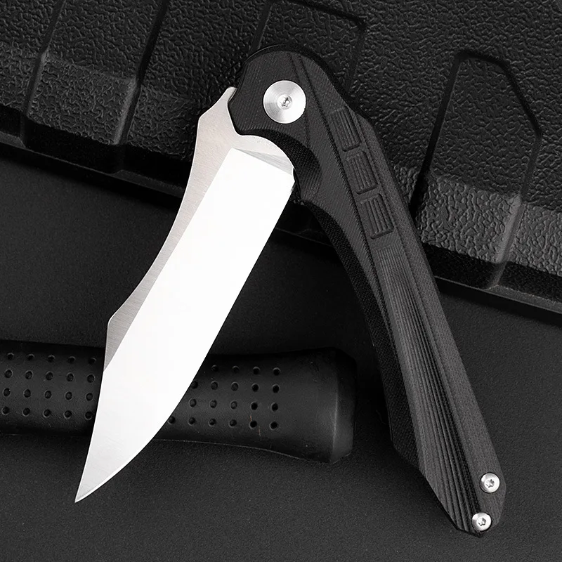 D2 késsel ellátott összecsukható kés camping összecsukható kés multi-user szabadtéri önvédelem gyümölcs taktikai kés túlélő kés Kép 1 