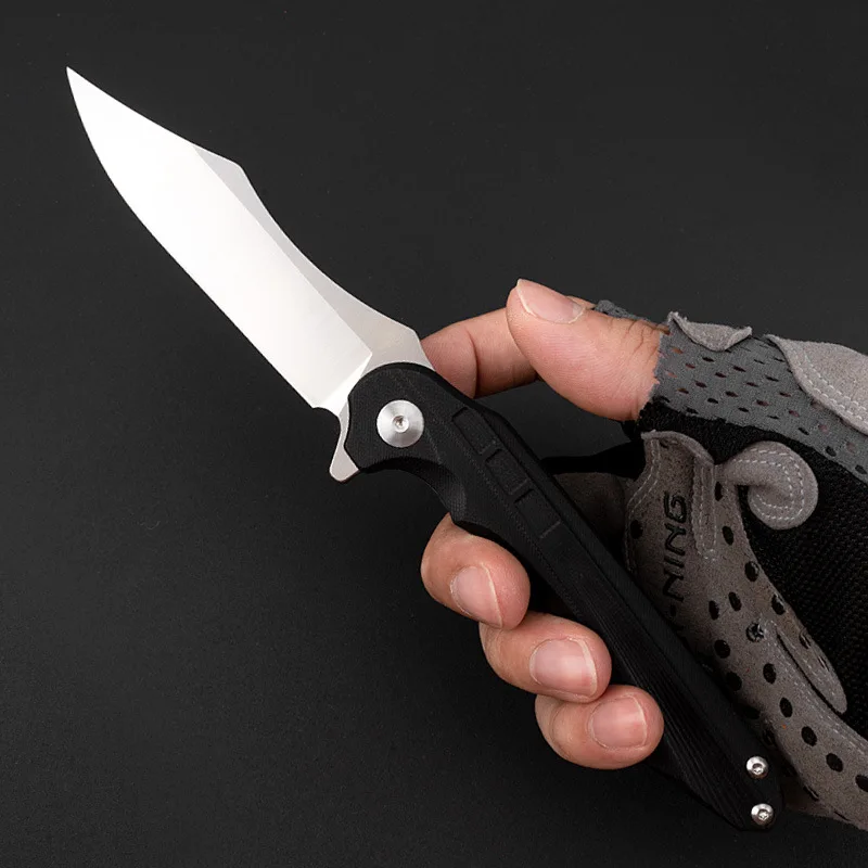 D2 késsel ellátott összecsukható kés camping összecsukható kés multi-user szabadtéri önvédelem gyümölcs taktikai kés túlélő kés Kép 2 