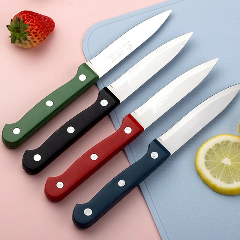 Rozsdamentes acél kés konyha dinnye, gyümölcs, peeling, vágás gyümölcs kés háztartási szín többszínű hámozó