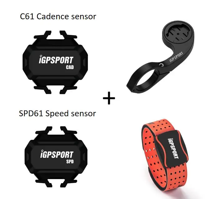 IGPSPORT Kerékpáros GPS Számítógép Cadence Sensor CAD Sebességmérő SPD61 pulzusmérő HR40 60 bryton iGPSPORT kerékpár Számítógép