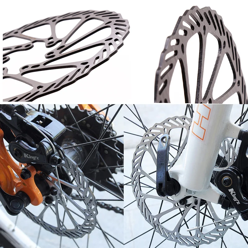 Kerékpár, tárcsafék, Mountain Bike MTB Lemez Úszó Rotorok Csavarokkal 160mm Mechanikus Fék Rotor Párna Kerékpározás kerékpár kiegészítők Kép 5 